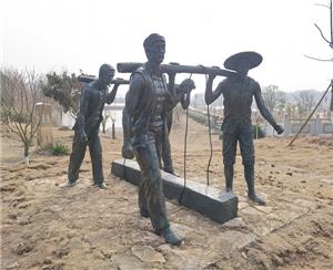 巢湖水利局 青銅雕塑